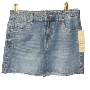 XXS Blue Denim Mini Skirt